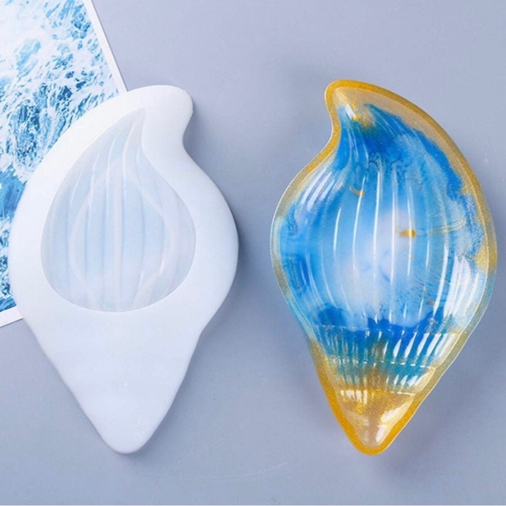 NEW Large Silicone Conch Seashell Resin Casting Mold Shell Beach Nautical DIY